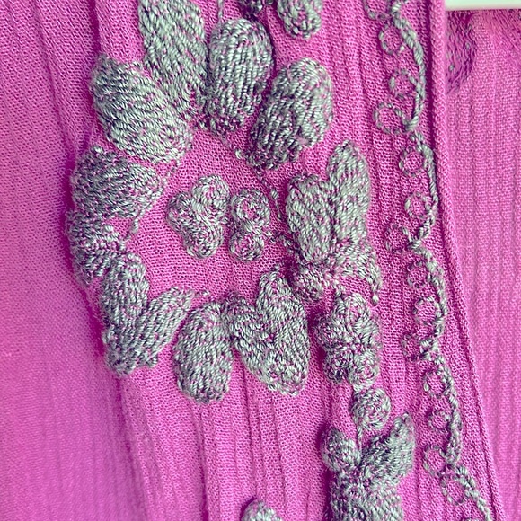 Free People Embroidered Fable Midi Dress - Picture 7 of 8